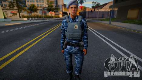 Военный в снаряжении 3 для GTA San Andreas