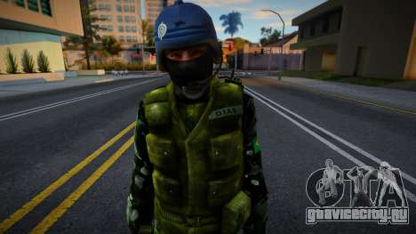 Бразильский солдат для GTA San Andreas