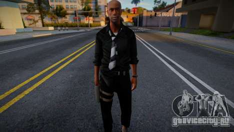 Луис из Left 4 Dead (В черном костюме) для GTA San Andreas