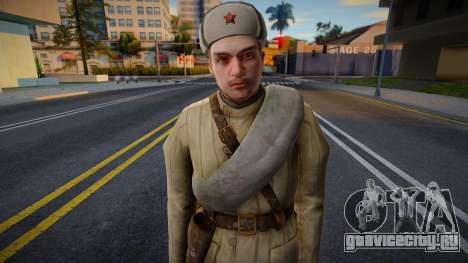 Советский солдат из Sniper Elite 2 для GTA San Andreas