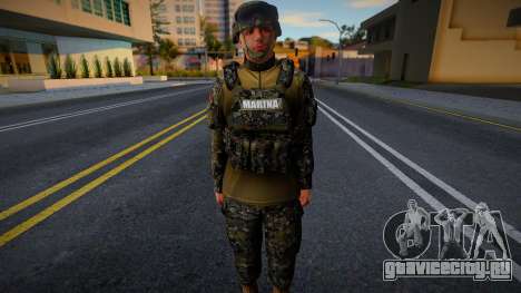 Мексиканский солдат v3 для GTA San Andreas