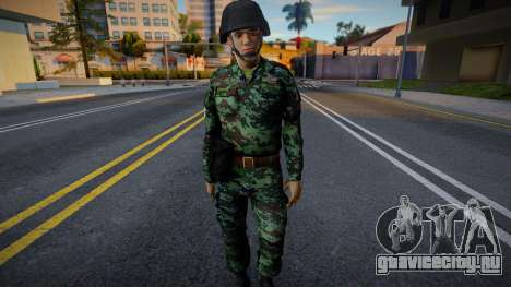 Сухопутный военный Мексики v2 для GTA San Andreas