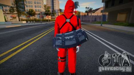 Преступник из набора All Criminals в Free Fire для GTA San Andreas