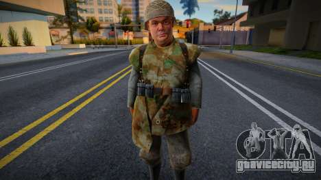 Немецкий солдат V3 (Нормандия) из Call of Duty 2 для GTA San Andreas