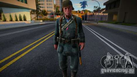 Немецкий солдат из Enemy Front v2 для GTA San Andreas