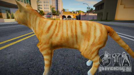 Рыжий кот для GTA San Andreas