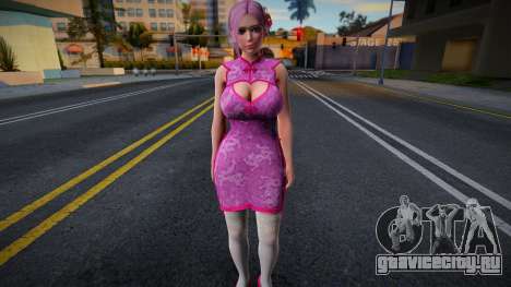 DOAXVV Elise - Mandarin Chinese Dress для GTA San Andreas