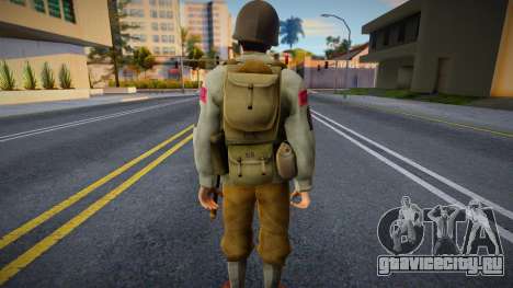 Британский солдат v1 для GTA San Andreas