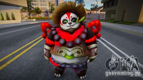 Akai Panda Warrior из Mobile Legends Hero для GTA San Andreas