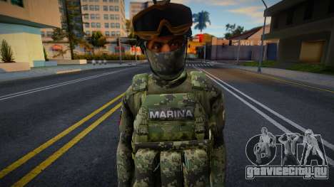 Мексиканский солдат v2 для GTA San Andreas