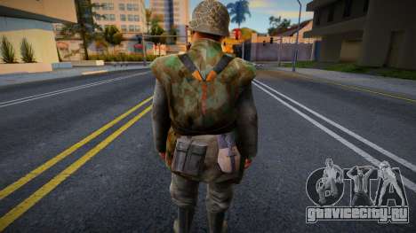 Немецкий солдат V3 (Нормандия) из Call of Duty 2 для GTA San Andreas