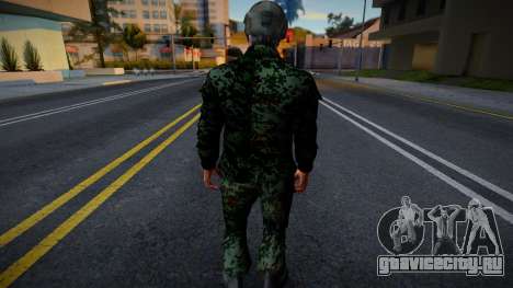 Soldado Con Casco для GTA San Andreas