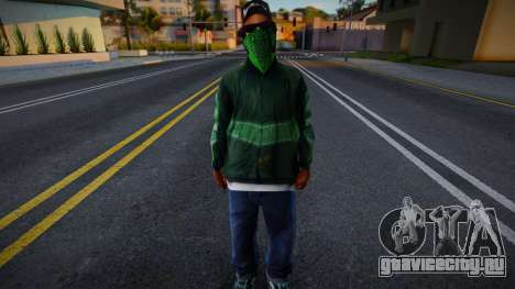 Ryder with bandana (Al Upscaled) для GTA San Andreas