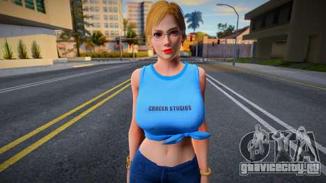 Dead or Alive Tina Armstrong Casual v.1 для GTA San Andreas