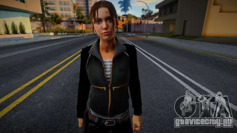 Зои (Black Leather) из Left 4 Dead для GTA San Andreas