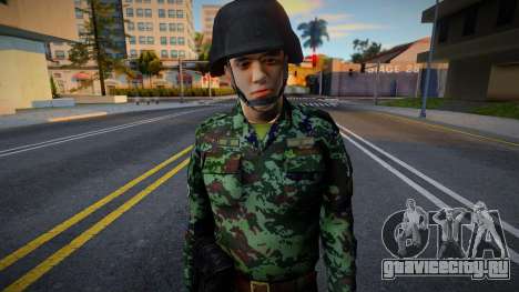Сухопутный военный Мексики v2 для GTA San Andreas