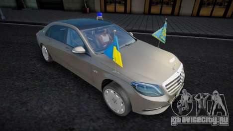 Mercedes-Benz S600 Верховна Рада України для GTA San Andreas