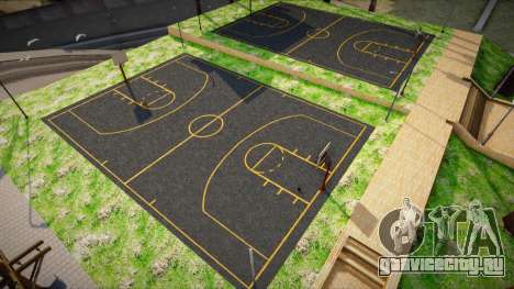 Новая баскетбольная площадка 1 для GTA San Andreas