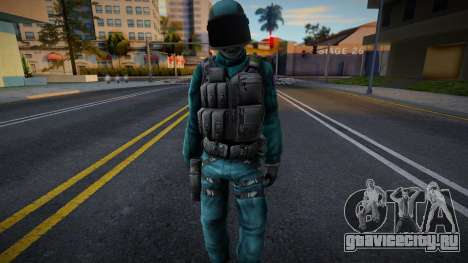 Gign (Tactical) из Counter-Strike Source для GTA San Andreas