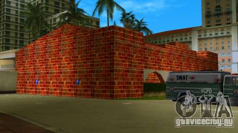Polish Brick Police Station для GTA Vice City