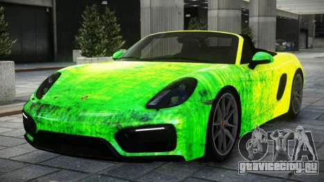 Porsche Boxster 981 GTS S9 для GTA 4