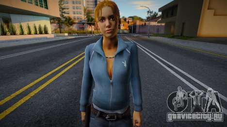 Зои блондинка из Left 4 Dead для GTA San Andreas