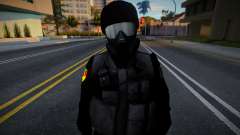 Спецназовец из G.A.T.E для GTA San Andreas
