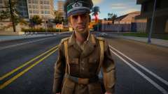 Немецкий офицер (Африка) из Call of Duty 2 для GTA San Andreas