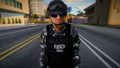 Солдат из Fuerza Única Jalisco v1 для GTA San Andreas