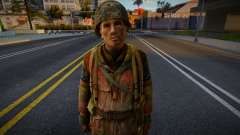 Британский солдат Второй мировой v2 для GTA San Andreas
