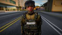 Мексиканский солдат v3 для GTA San Andreas