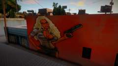 Amy Andersen (Fan) Mural для GTA San Andreas