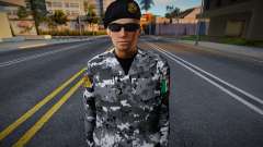 Солдат из Fuerza Única Jalisco v5 для GTA San Andreas