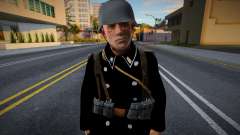 Немецкий солдат Второй мировой v2 для GTA San Andreas