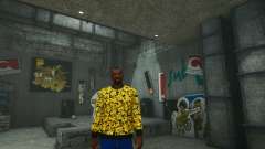 Realistic Versace Sweater Patterned для GTA San Andreas Definitive Edition