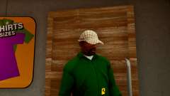 Realistic Gucci Cap Brown для GTA San Andreas Definitive Edition