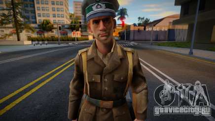 Немецкий офицер (Африка) из Call of Duty 2 для GTA San Andreas