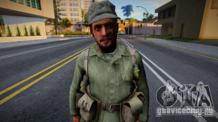 Американский солдат из CoD WaW v10 для GTA San Andreas
