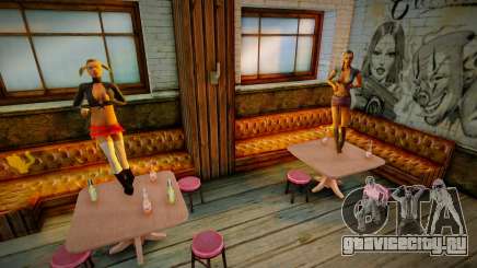Проститутки танцуют в баре на столе для GTA San Andreas