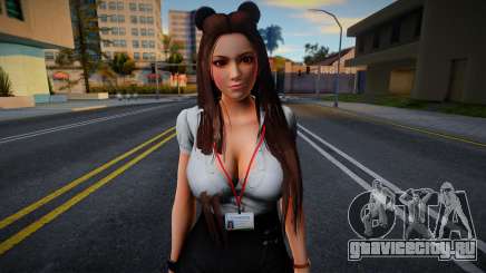 DOA Mai Shiranui Secretary Office Wear для GTA San Andreas