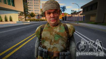 Немецкий солдат V3 (Нормандия) из Call of Duty 2 для GTA San Andreas