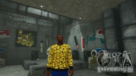 Realistic Versace Sweater Patterned для GTA San Andreas Definitive Edition