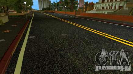 Starfish Island Roads and Pave Re-textures для GTA Vice City