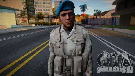 Мексиканский солдат (Пустынный камуфляж) v3 для GTA San Andreas