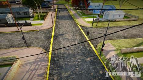 Новые дороги в деревне Angel Pain для GTA San Andreas