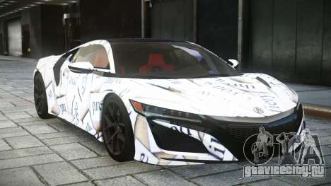 Acura NSX ZR S3 для GTA 4