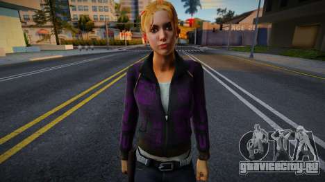 Зои (Jessica Vance) из Left 4 Dead для GTA San Andreas