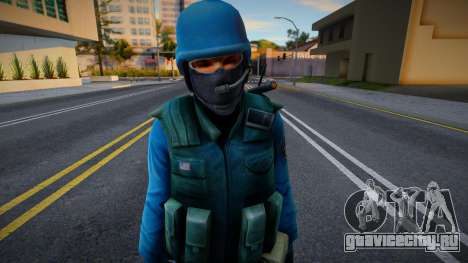 Urban (Blue SEAL Team 6) из Counter-Strike Sourc для GTA San Andreas