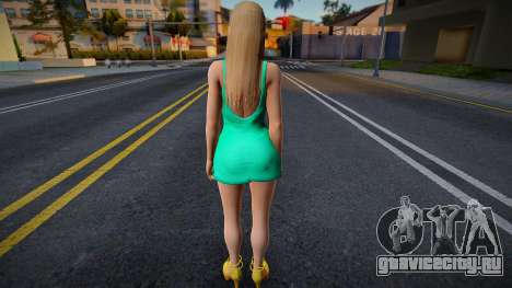 Rachel Slutty Dress для GTA San Andreas