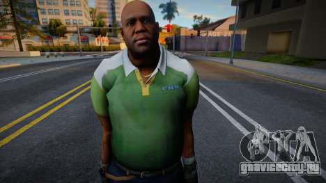 Тренер (Green Shirt) из Left 4 Dead 2 для GTA San Andreas